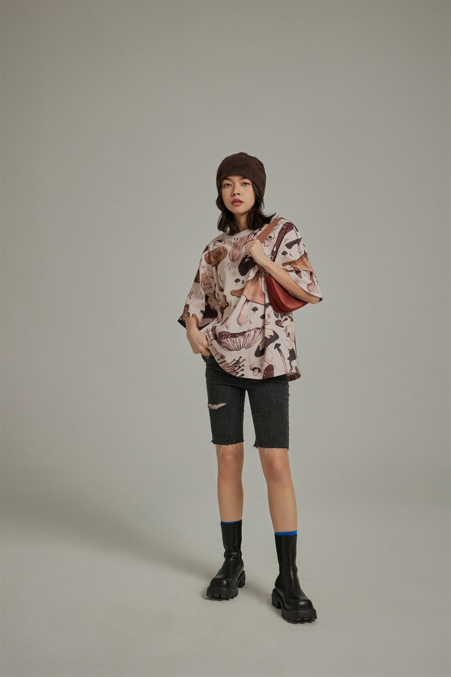 CHUU Mushroom Loose Fit T-Shirt