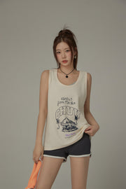 Colored Circus Fasntasia Sleeveless T-Shirt