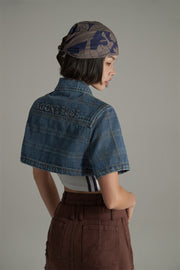 Denim Bolero Jacket