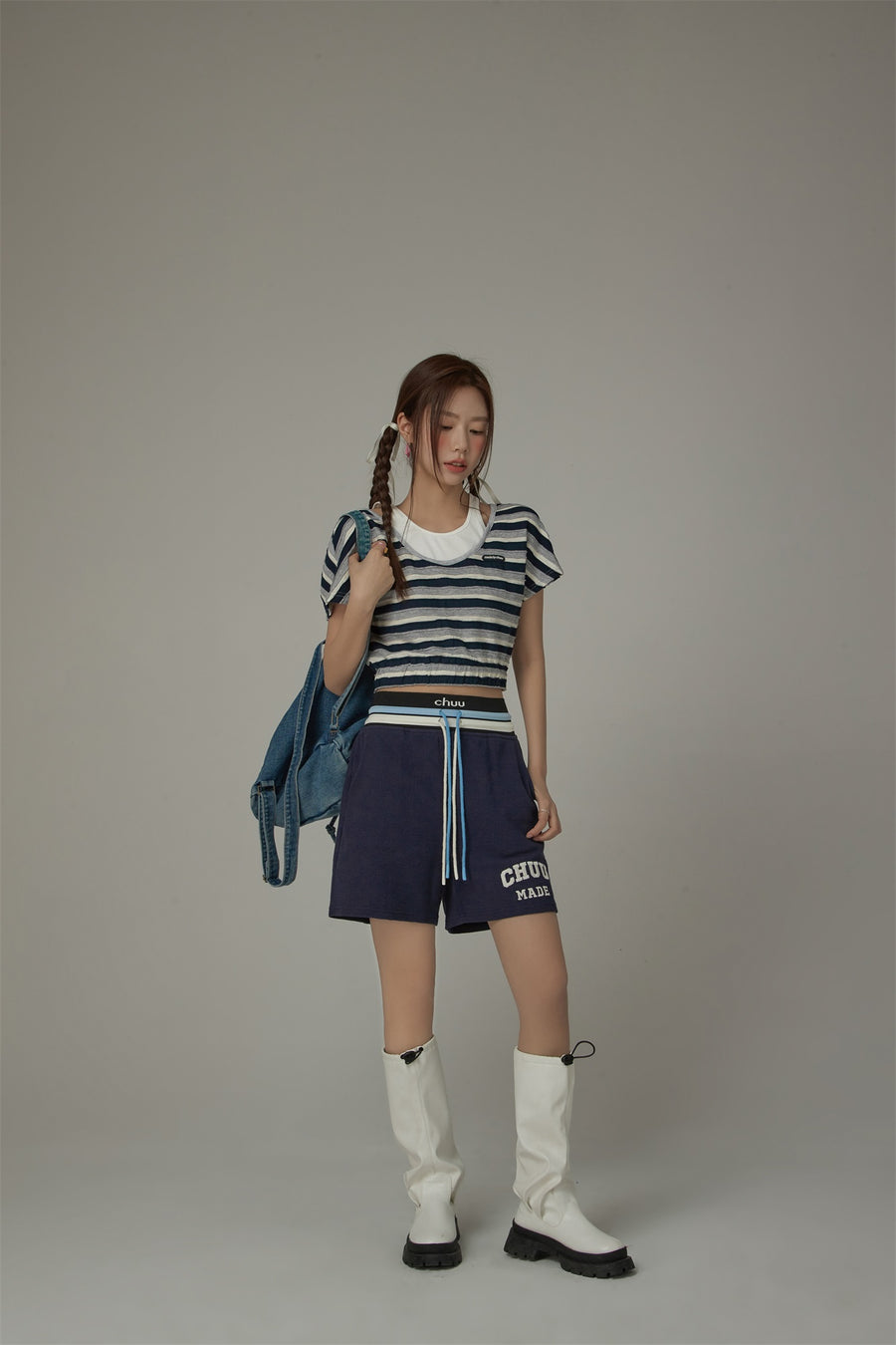 CHUU Color Stripe T-Shirt