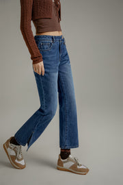 Unbalanced Denim Jeans