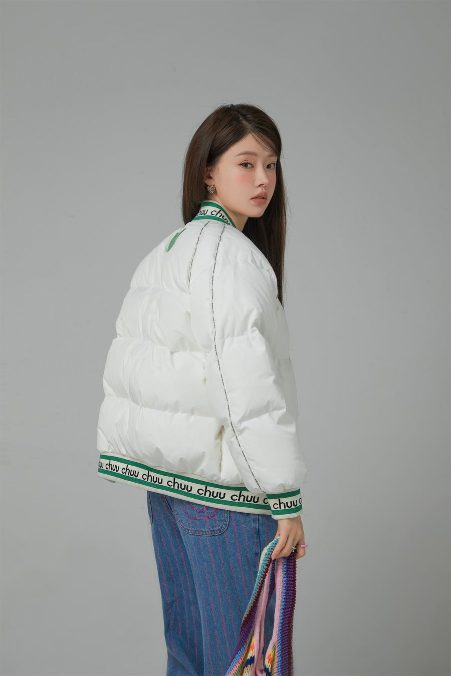 CHUU Body Language Overfit Duck Down Padded Jacket