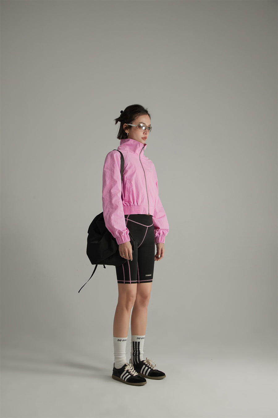 CHUU Line Point Biker Shorts