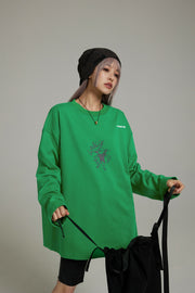 Goblin Long-Sleeved Boyfriend Top