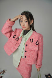 Sweet Chuu Girl Tweed Jacket