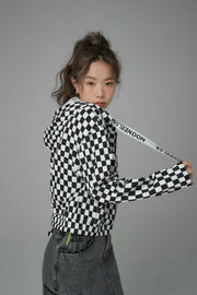 For Sure You Got This Checkered Jacket