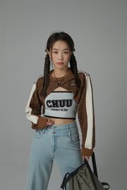 Diagonal Bolero Sweatshirt