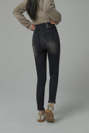 New Days High Waist Slim Denim Pants