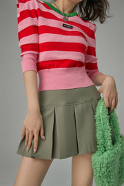 You Are So Sweet Stripes Knit Top