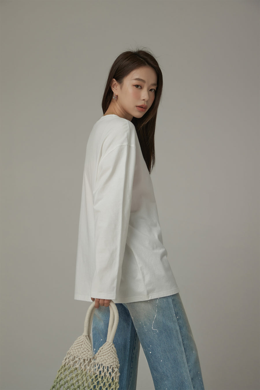 CHUU Split Loose Fit T-Shirt