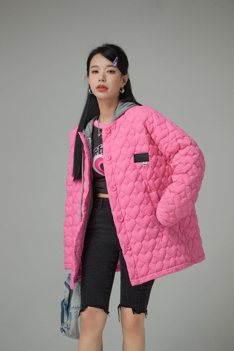 CHUU Light That Is Shining Loose-Fit Padded Jacket