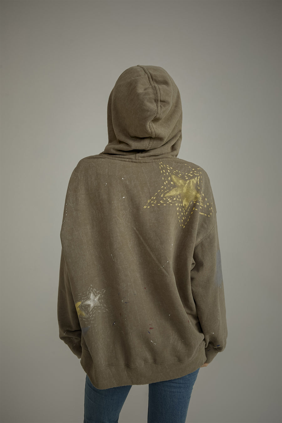 CHUU Star Loose Fit Hoodie