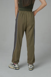 Contrast Colors Jogger Pants