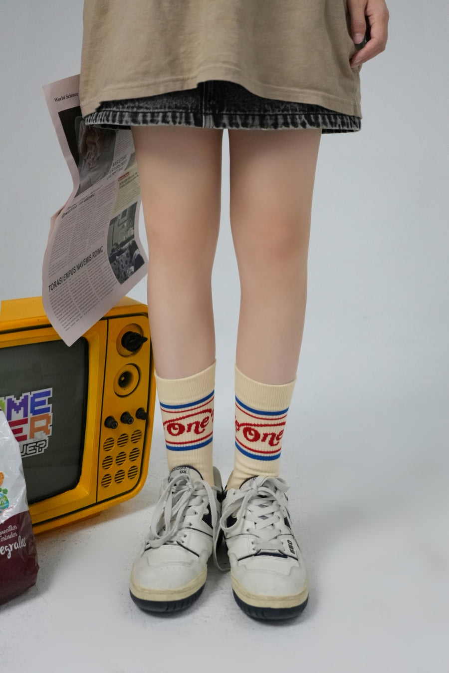 CHUU Vintage Retro Socks