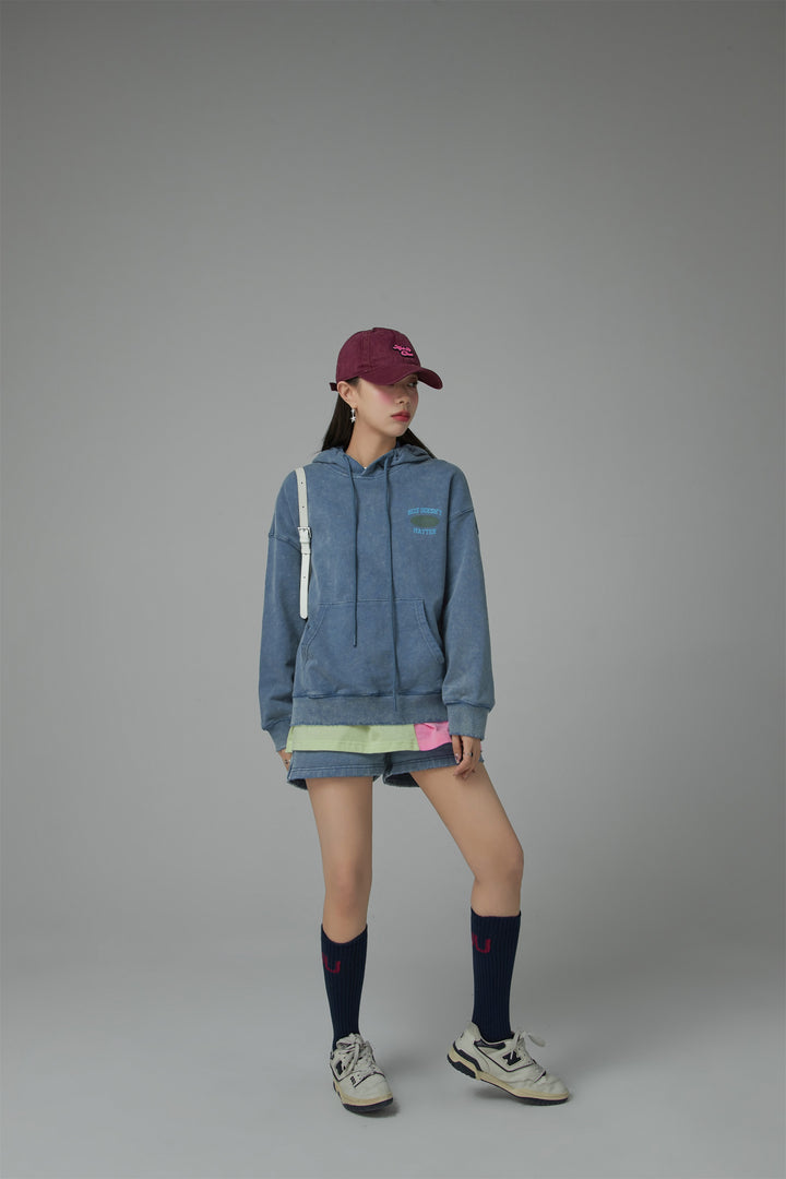 Size Doesnt Matter Cotton Overfit Hoodie