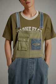 Vintage Oversize Denim Overalls