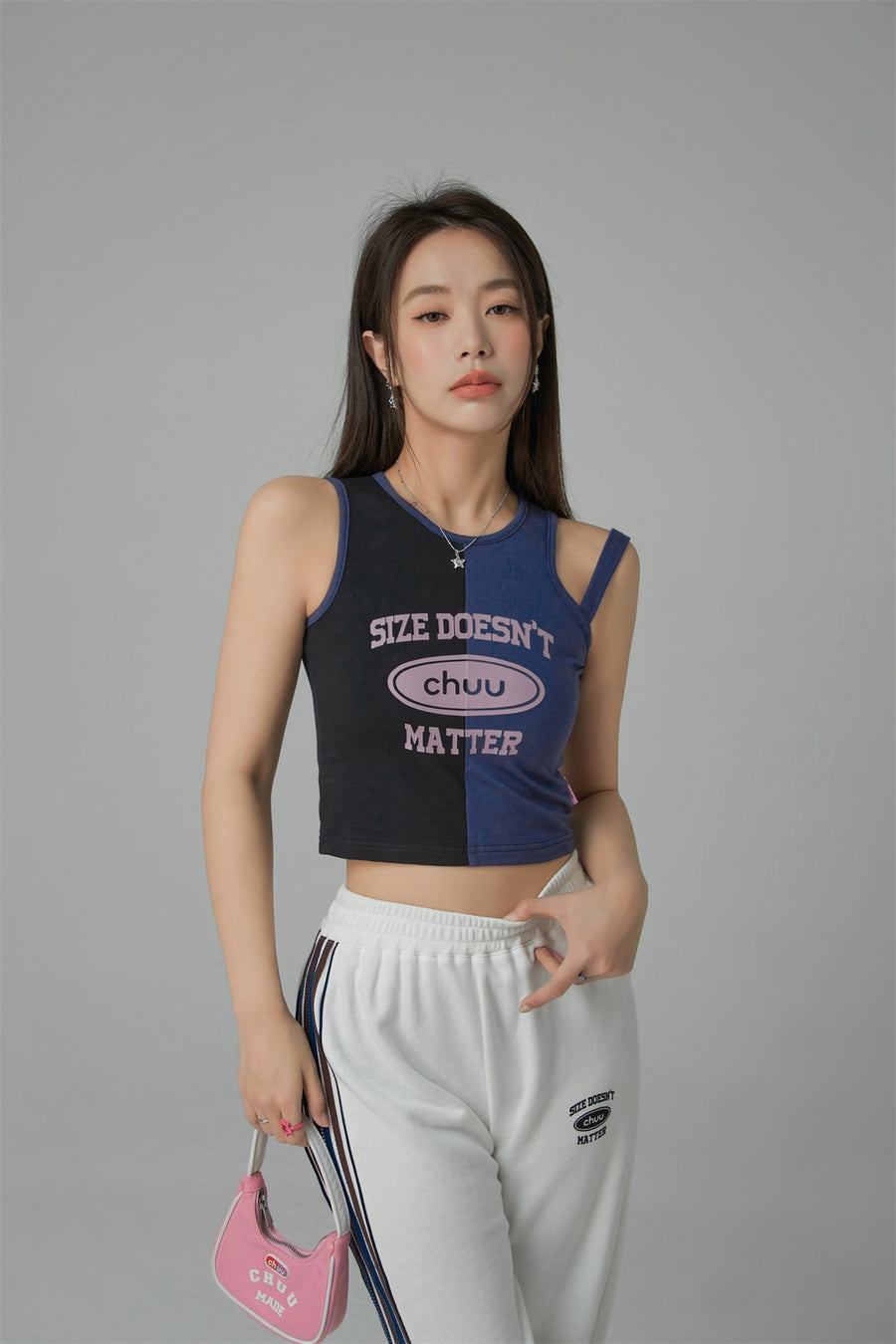 CHUU Size Doesnt Matter Printed Sleeveless Top