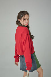 Chuu Girl Lovely Heart Sweatshirt