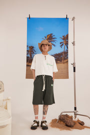 Simple Logo Bermuda Shorts