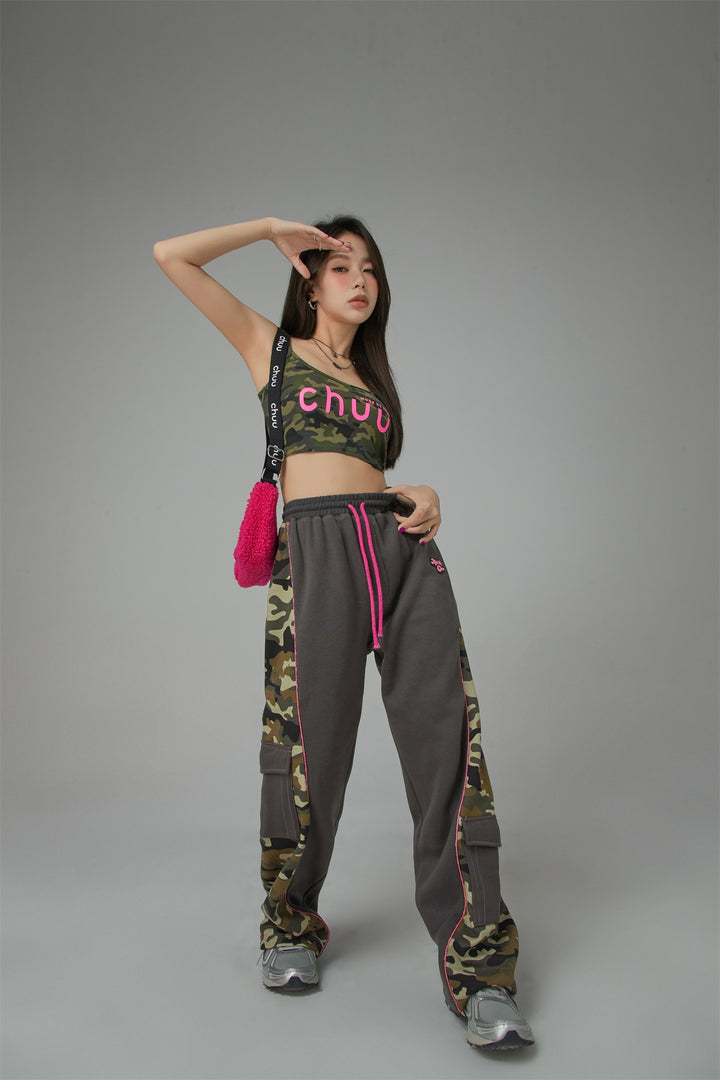 Camouflage Bands Jogger Pants