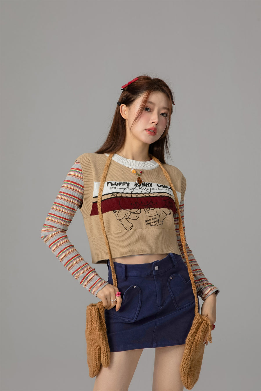 CHUU Bunny Bunny Vest Top