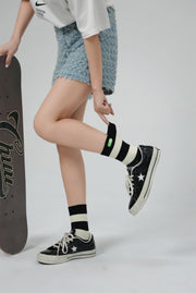 Taking Control Color Stripe Socks