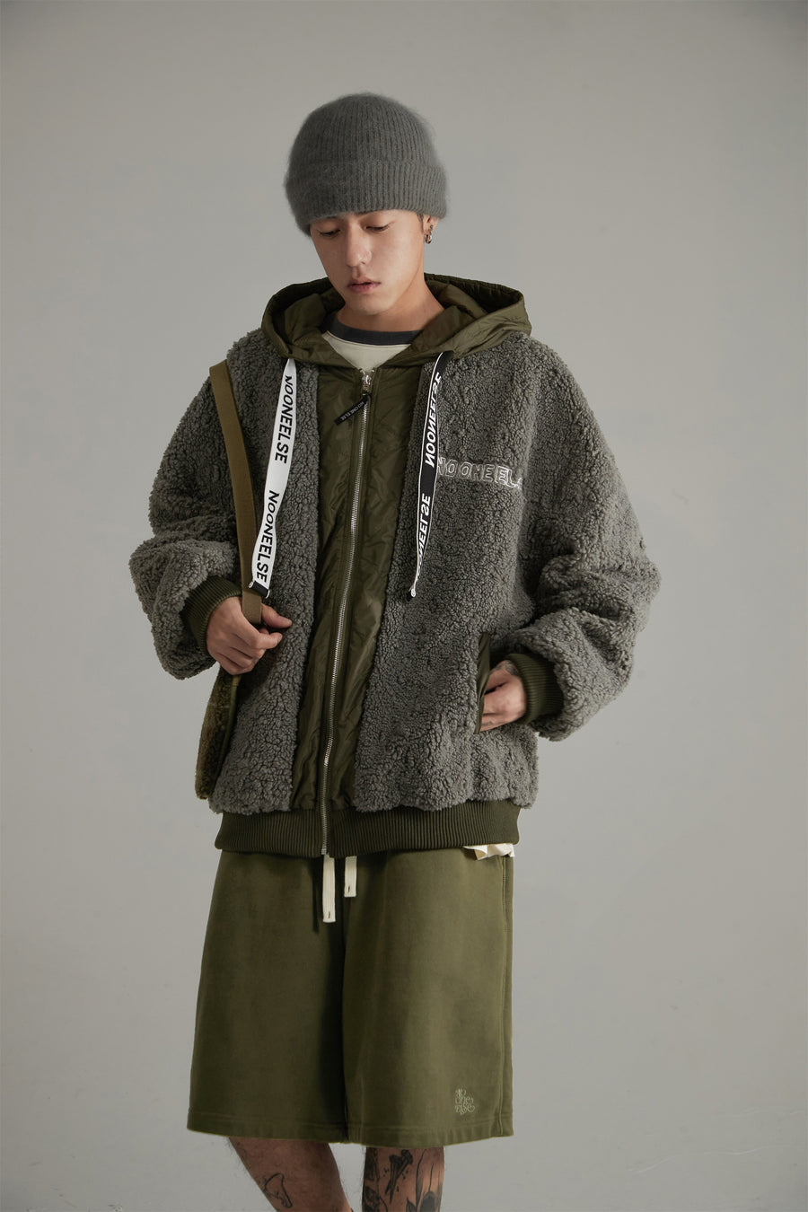 CHUU Fleece Loose Fit Hoodie Jacket