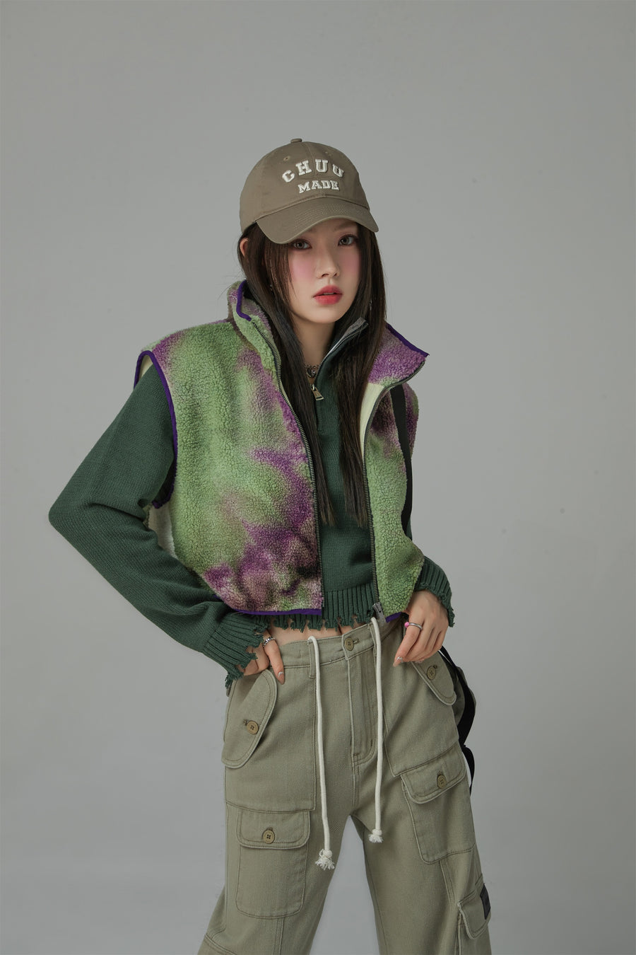 CHUU Chuu Made Universal Magic Zip-Up Vest