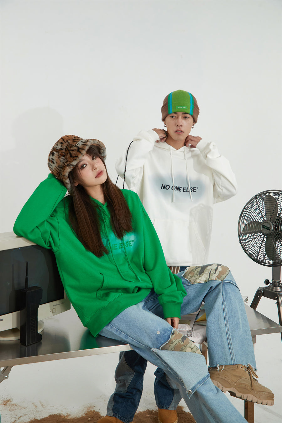 CHUU Noe Oversize Hoodie