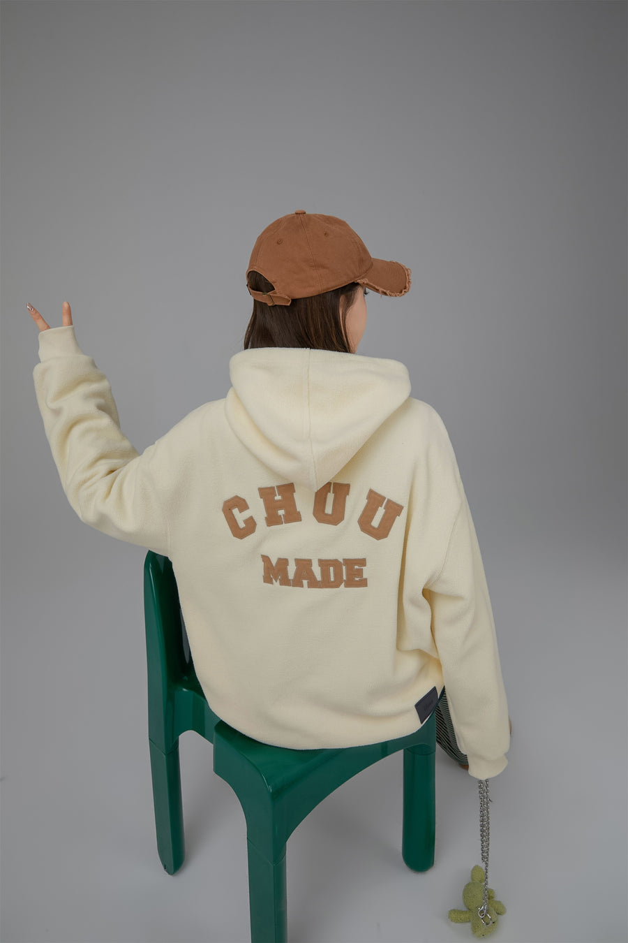 CHUU Candy Coated Fleece Hoodie