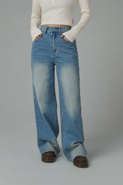 Chuu Babe Loose Fit Denim Jeans