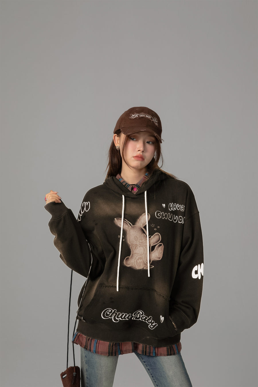 CHUU Year Of The Rabbit Hoodie