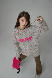 Sprinkles Everywhere Loose Fit Knit Sweater