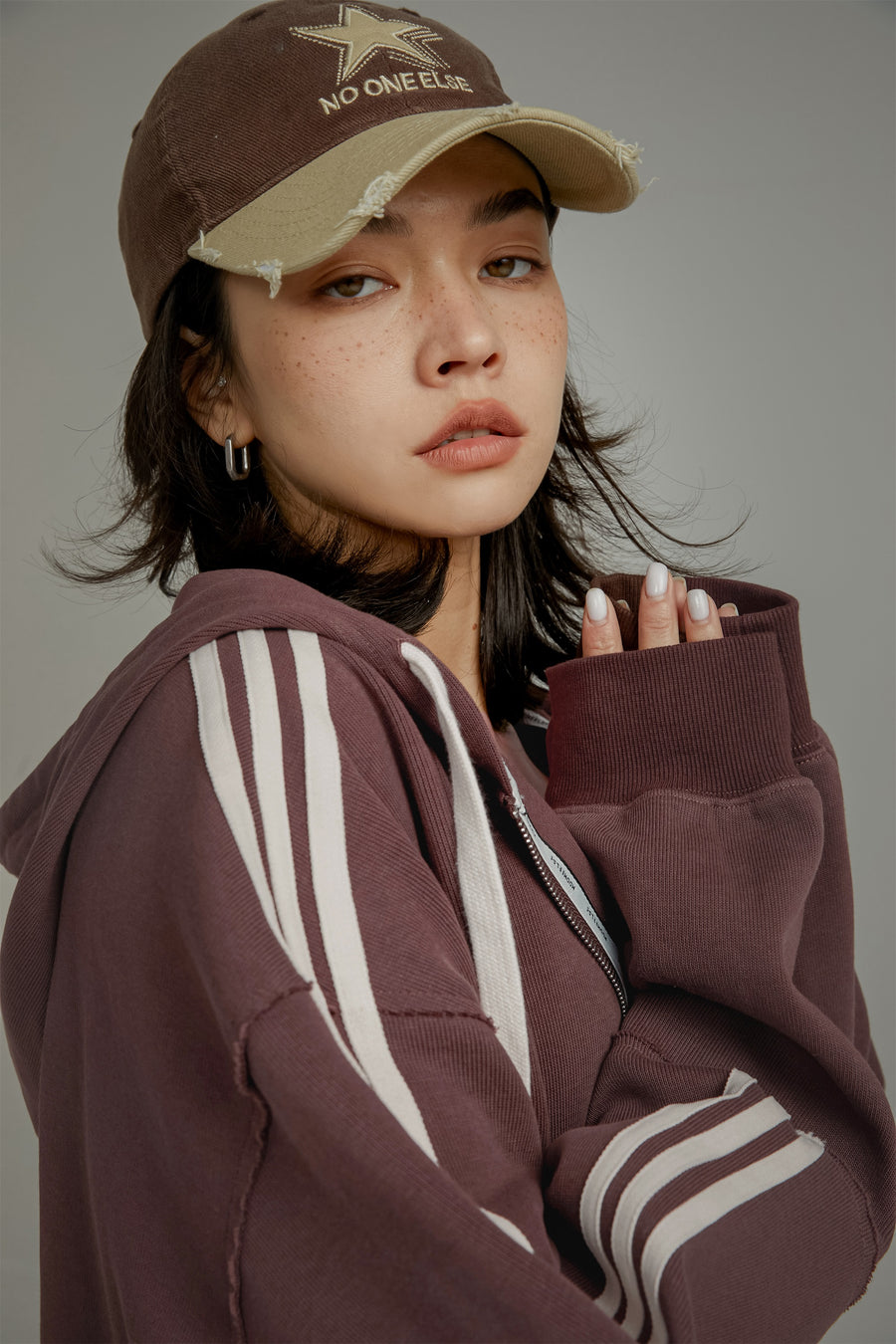 CHUU Noe Daily Hooded Zip-Up Jacket