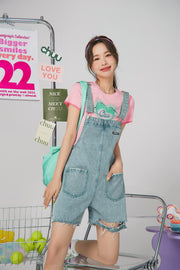 I Wonder Why Denim Overalls