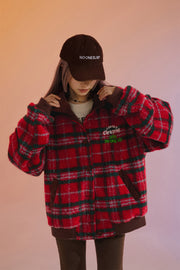 Vintage Check Loose Fit Jacket