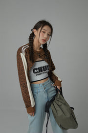 Diagonal Bolero Sweatshirt
