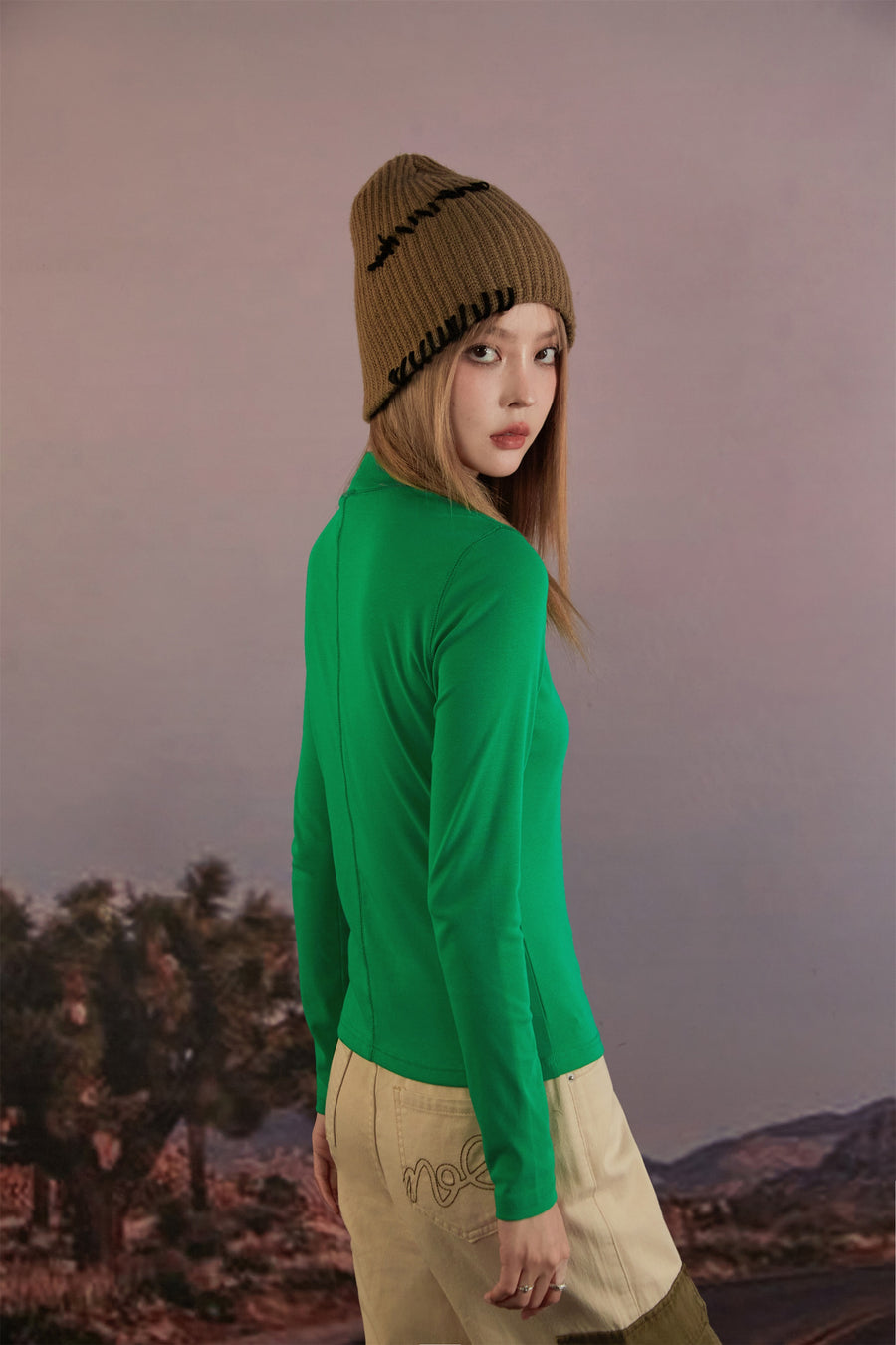 CHUU 7 Colors Basic Turtleneck Top