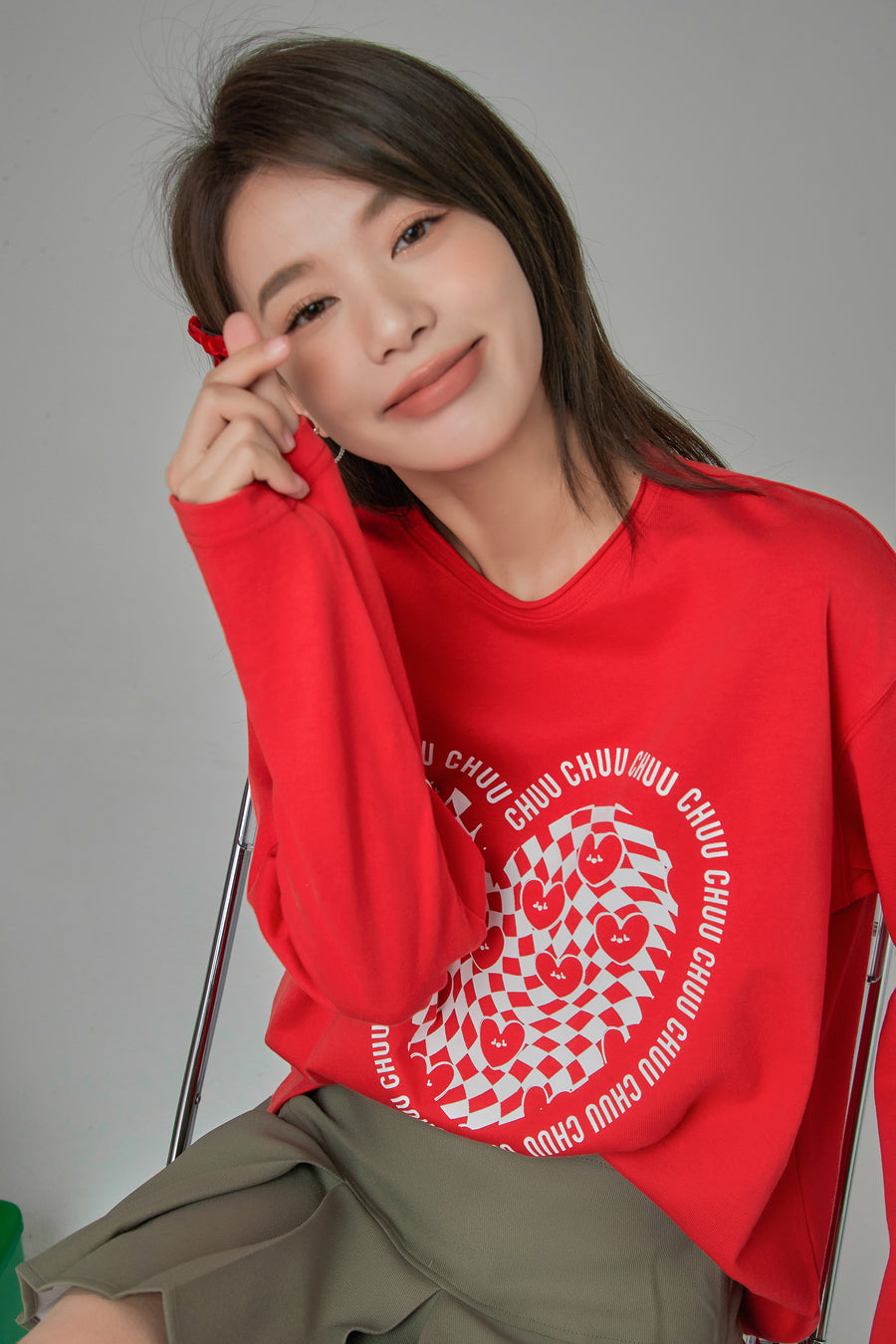 CHUU I Know Now What I Want Sweatshirt