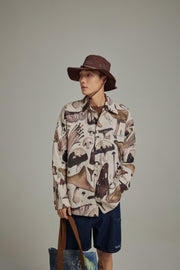 Mushroom Club Loose Fit Shirt