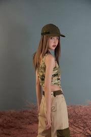 The Camo Corset Top