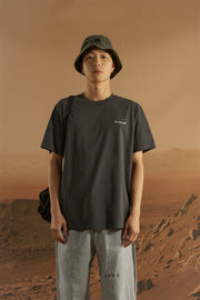 Noe Club Basic Printed Loose Fit T-Shirt