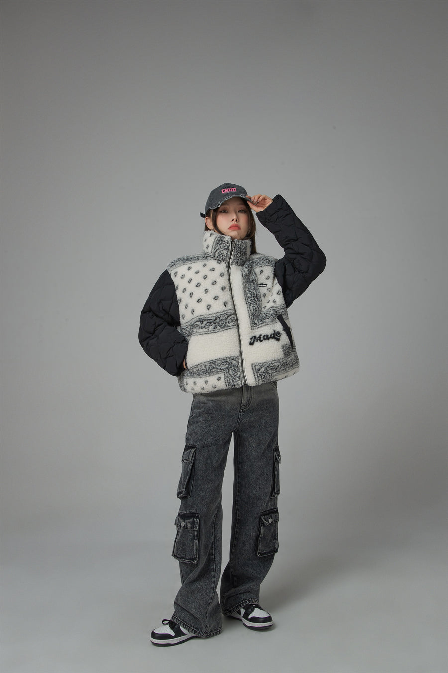 CHUU The Bright Side Short Padded Jacket