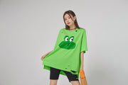 Frog With Moods Damage T-Shirt