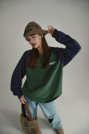 Skater Boyfriend Loose Fit Sweatshirt