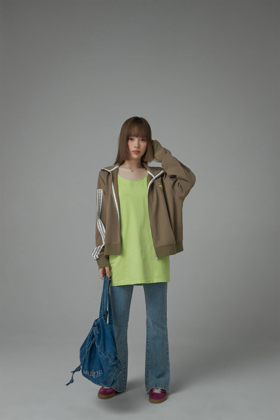 CHUU Size Doesnt Matter Straps Loose Fit Sleeveless Top