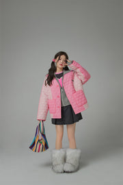 Chuu Heart Quilted Jacket