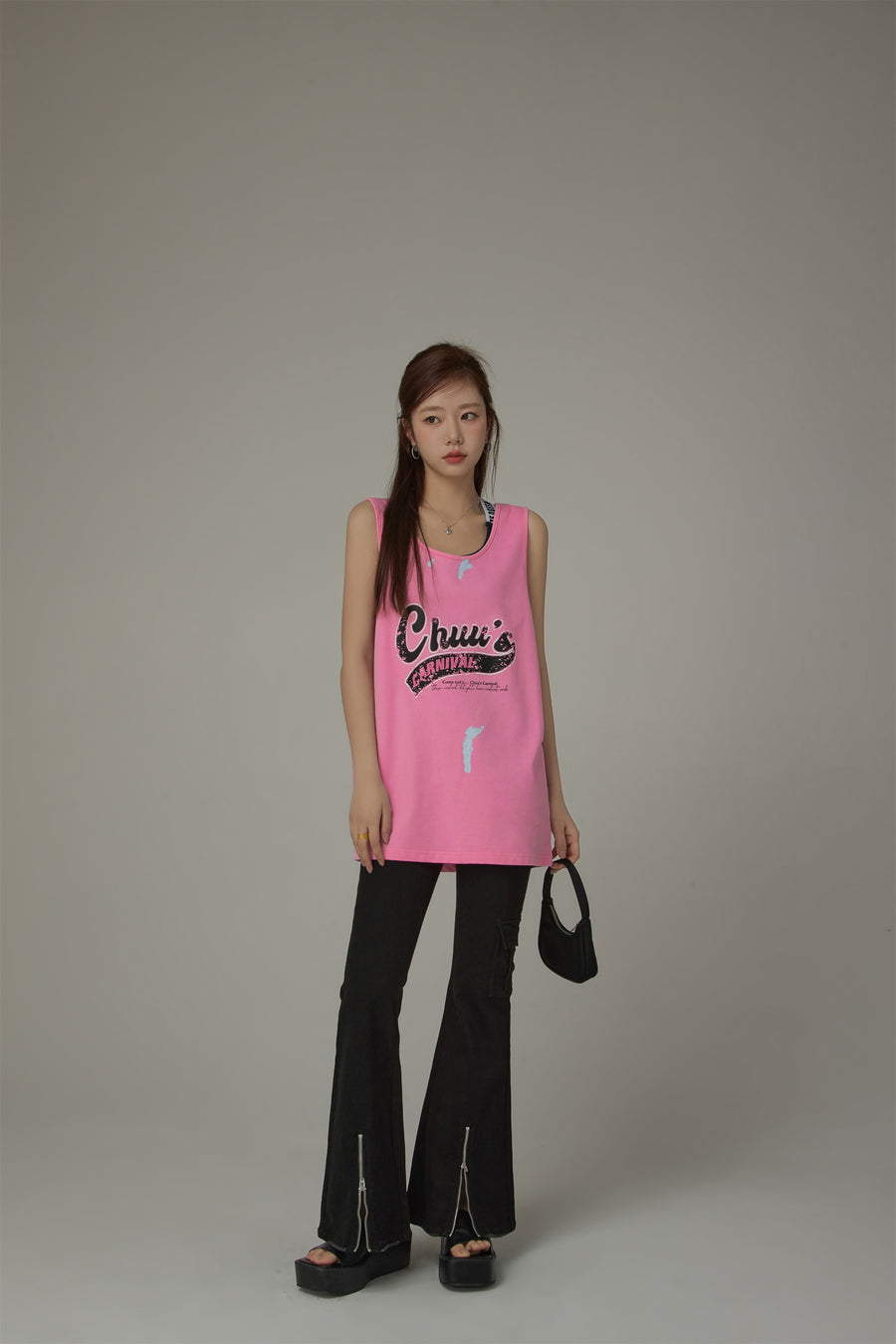 CHUU Carnival Loose Fit Sleeveless T-Shirt