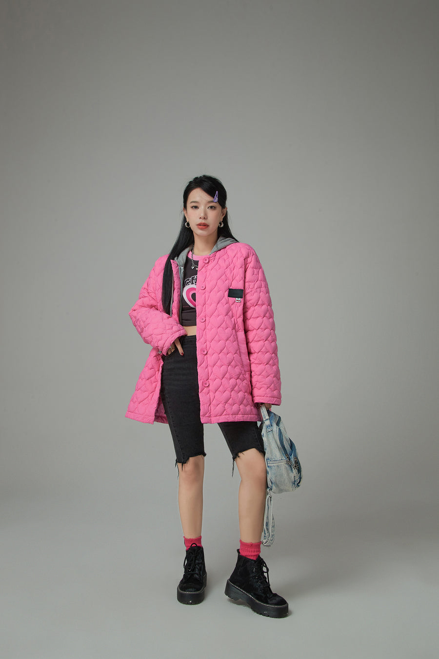 CHUU Light That Is Shining Loose-Fit Padded Jacket