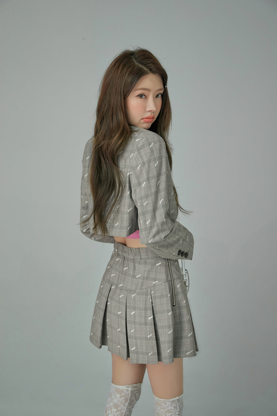 CHUU Unique Cropped Blazer Jacket